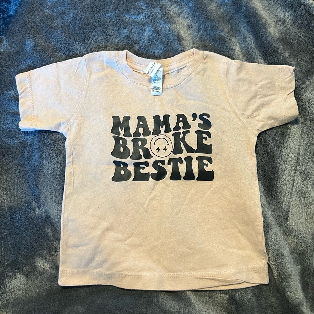 Cute tee!! 18-24 months.
